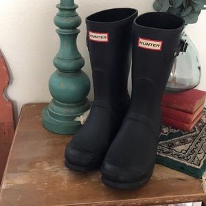 Hunter SHORT boots - Size 8